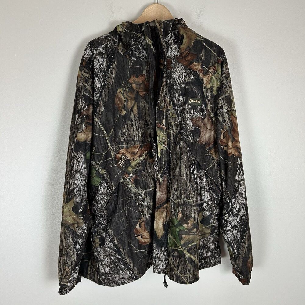 Gamehide Extreme Parka XXL Mossy Oak Break-Up Camo Hush-Hide Hunting Jacket Hood